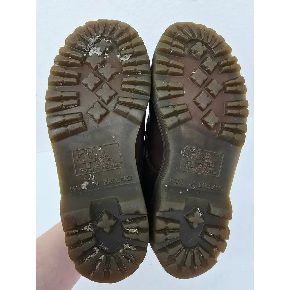 Dr. Martens 7733 Lace Up Shoes Leather Brown 5